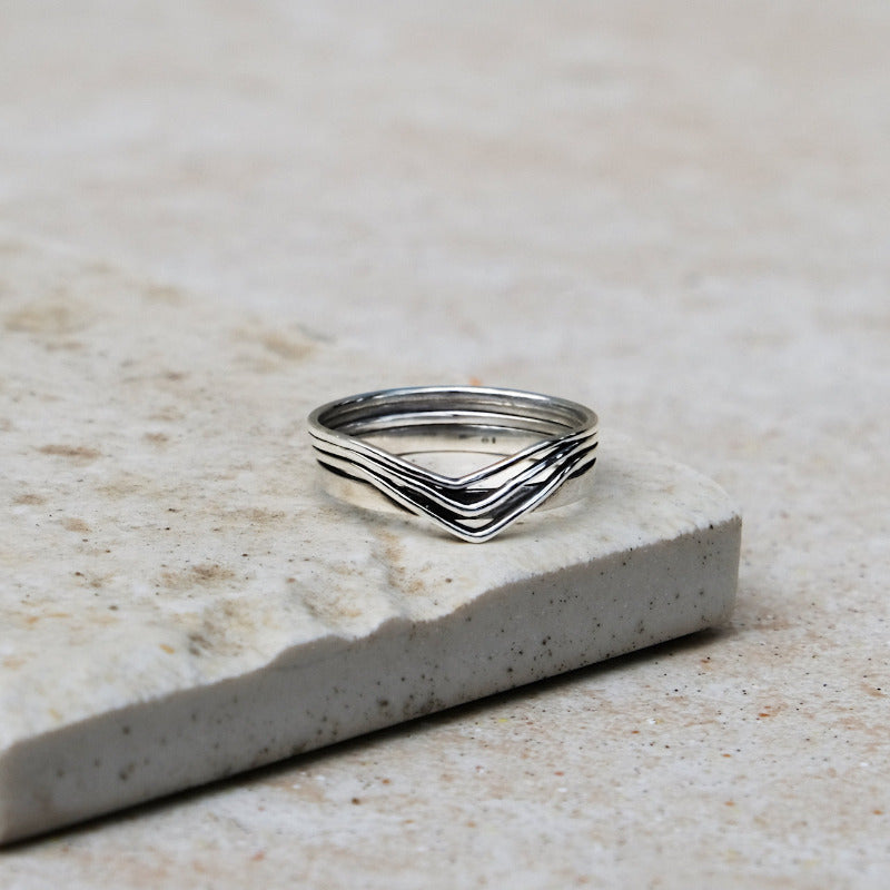 rêveries ring in silver