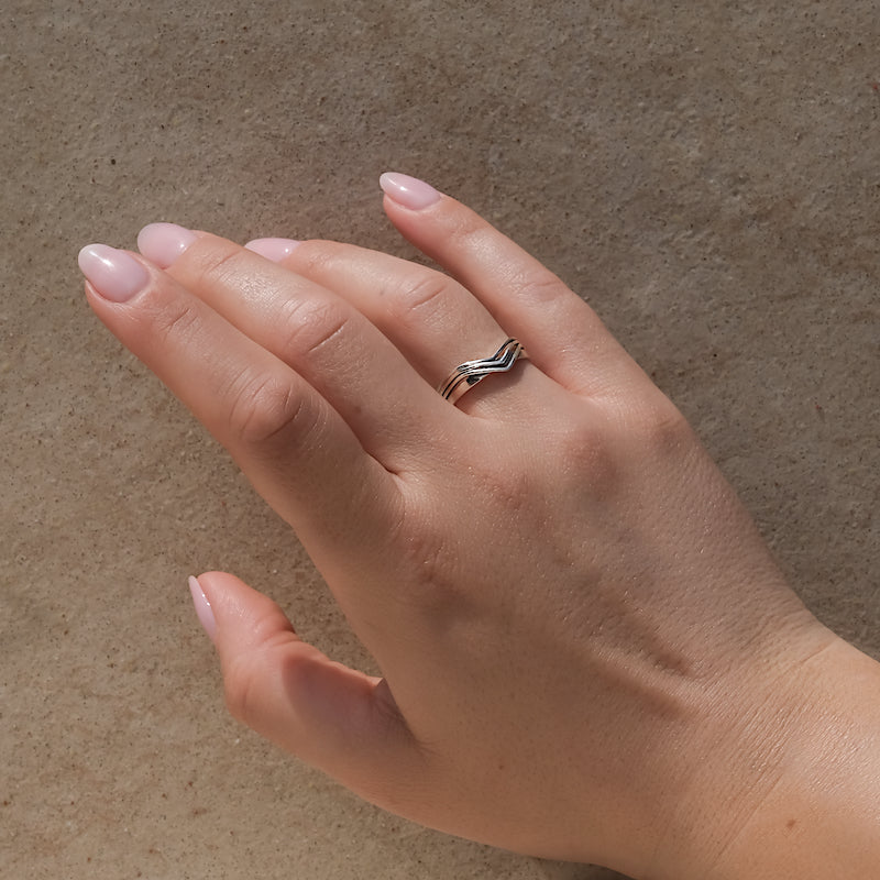 rêveries ring in silver