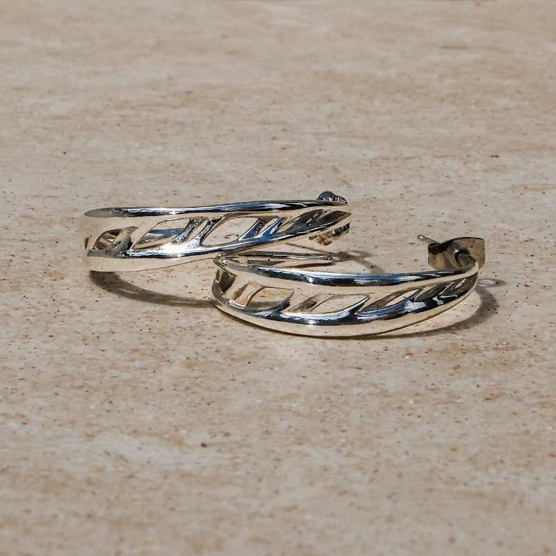 casse-cou earrings in silver