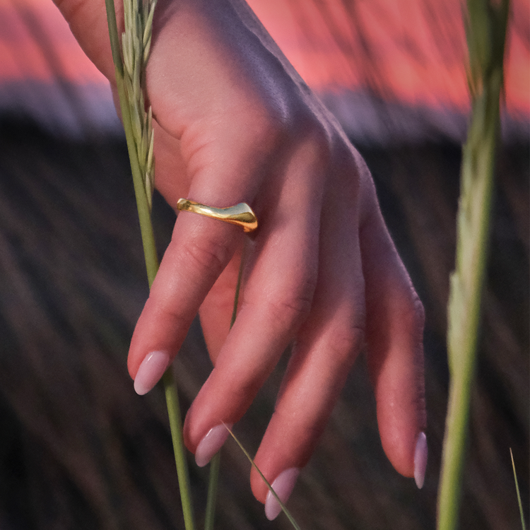 18ct gold vermeil