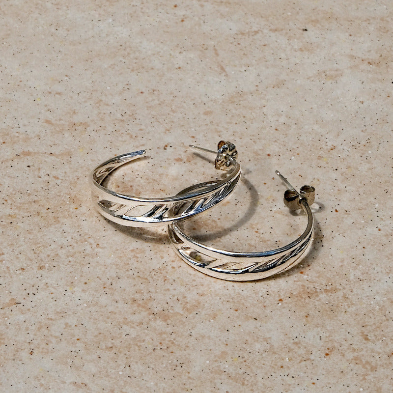 casse-cou earrings in silver