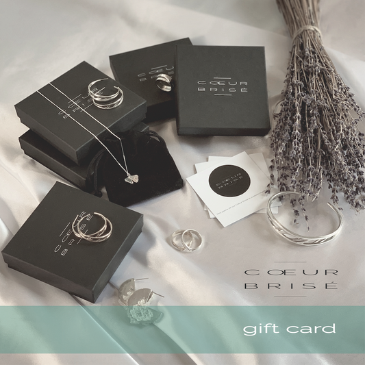 cœur brisé gift card